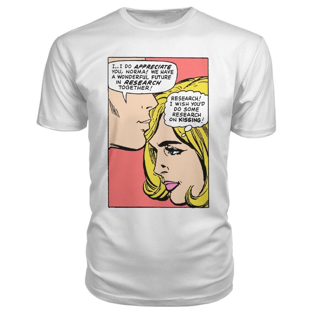 Comic Popart Research On Kissing Shirt